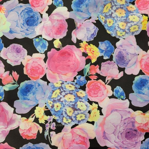 NWT Ganni Recycled Polyester Floral Drawstring Tote - Picture 7 of 16